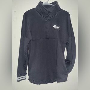 VS PINK Quarter Snap Pullover